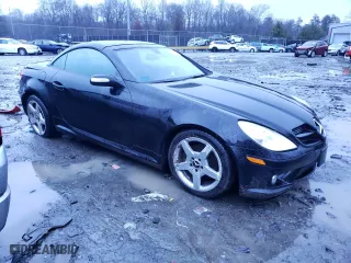 2006 Mercedes-Benz SLK-Class 3.0L with VIN WDBWK54F66F094485, listed as a Copart auction lot 41448185 with 34,990 mi miles and Non Repairable. Bid and sale history available at carsss.com. Image 4.