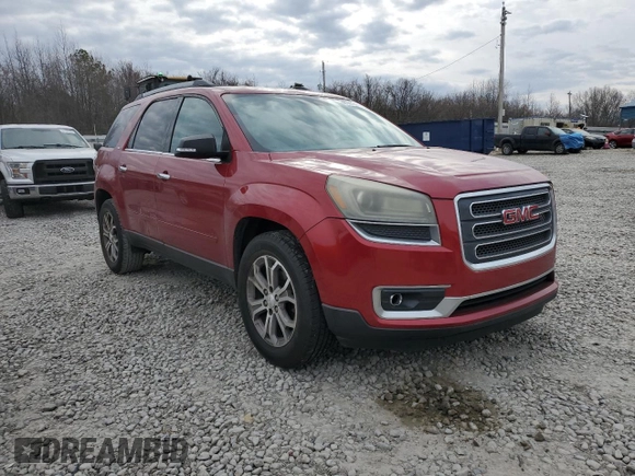 2014 GMC Acadia SLT z VIN 1GKKRRKD8EJ111517, wystawiony jako Copart lot #47087245 z przebiegiem 267 894 mil mil oraz Szkoda całkowita • Salvage title. Historia ofert i sprzedaży dostępna na DreamBid. Obrazek 4.