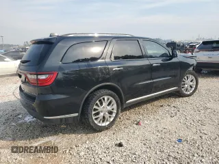 2014 Dodge Durango Citadel z VIN 1C4RDHEG8EC466930, wystawiony jako Copart lot #46320635 z przebiegiem 131 986 mil mil oraz Szkoda całkowita • Salvage title. Historia ofert i sprzedaży dostępna na DreamBid. Obrazek 3.