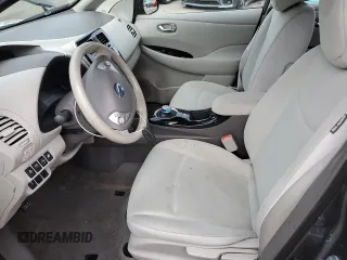 2015 Nissan LEAF SV with VIN 1N4AZ0CP5FC307552, listed as a Copart auction lot 56620624 with 40,007 mi miles and Salvage Title. Bid and sale history available at carsss.com. Image 7.