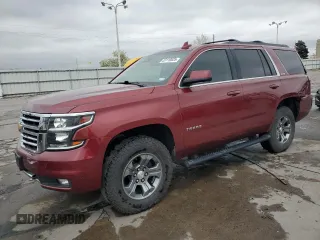 2020 Chevrolet Tahoe LT z VIN 1GNSKBKC4LR230220, wystawiony jako Copart lot #53110525 z przebiegiem 109 814 mil mil oraz Szkoda całkowita • Salvage title. Historia ofert i sprzedaży dostępna na DreamBid. Obrazek 1.