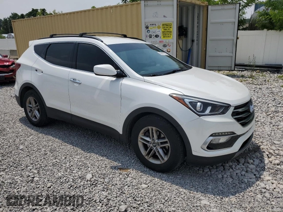 2017 Hyundai Santa Fe 2.4L with VIN 5XYZUDLB2HG428965, listed as a Copart auction lot 60867185 with 124,285 mi miles and Clean title. Bid and sale history available at DreamBid. Image 4.