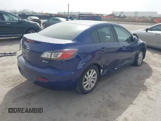 2012 Mazda Mazda3 i Touring with VIN JM1BL1V70C1549627, listed as a IAAI auction lot 41745538 with 131,363 mi miles. Bid and sale history available at carsss.com. Image 4.