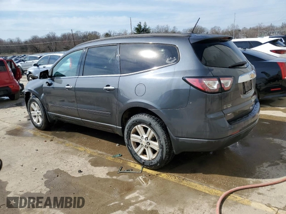 2013 Chevrolet Traverse LT with VIN 1GNKVGKD7DJ164453, listed as a Copart auction lot 48589395 with 222,156 mi miles and Non Repairable. Bid and sale history available at DreamBid. Image 2.