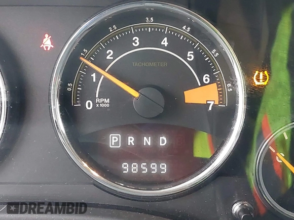 2016 Jeep Compass High Altitude Edition with VIN 1C4NJDEB6GD674564, listed as a IAAI auction lot 41783578 with 98,599 mi miles. Bid and sale history available at carsss.com. Image 15.