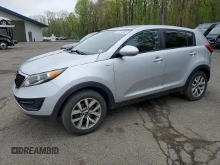 2015 Kia Sportage LX with VIN KNDPBCAC9F7764674, listed as a Copart auction lot 55454595 with 138,438 mi miles and Clean Title. Bid and sale history available at carsss.com. Image 1.
