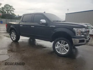 2020 Ford F-150 XL with VIN 1FTEW1CP6LFA32973, listed as a Copart auction lot 53717105 with 70,901 mi miles and Salvage title. Bid and sale history available at DreamBid. Image 4.