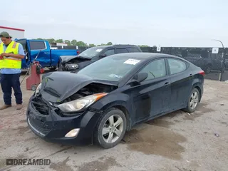 2013 Hyundai Elantra GLS PZEV with VIN KMHDH4AE0DU949943, listed as a IAAI auction lot 41936762 with 79,401 mi miles. Bid and sale history available at carsss.com. Image 17.