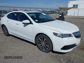 2015 Acura TLX with VIN 19UUB1F36FA027730, listed as a IAAI auction lot 41906268 with 115,999 mi miles. Bid and sale history available at carsss.com. Image 1.