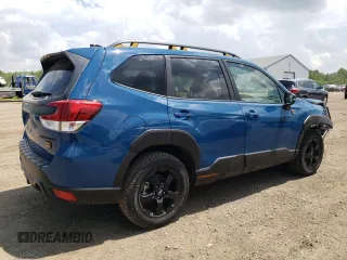 2024 Subaru Forester Wilderness with VIN JF2SKAJC7RH523422, listed as a Copart auction lot 61398025 with 2,311 mi miles and Salvage title. Bid and sale history available at DreamBid. Image 3.