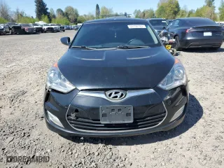 2013 Hyundai Veloster w/Gray Int with VIN KMHTC6AD6DU092606, listed as a Copart auction lot 53738185 with 0 mi miles and Clean Title. Bid and sale history available at carsss.com. Image 5.