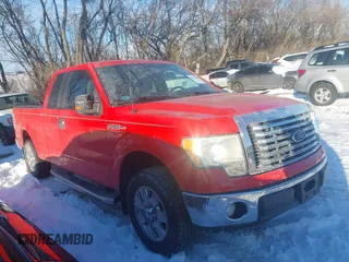 2011 Ford F-150 XL with VIN 1FTEX1CM4BFB90214, listed as a IAAI auction lot 41260233 with 169,740 mi miles. Bid and sale history available at carsss.com. Image 1.