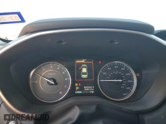 2018 Subaru Crosstrek Limited с VIN JF2GTALC1JH274720, выставлен на аукционе Copart как лот 55794685 с пробегом 89 612 миль миль и Чистый • Clean title. История ставок и продаж доступна на DreamBid. Изображение 9.