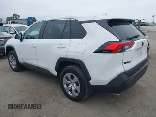 2022 Toyota RAV4 LE with VIN 2T3K1RFV1NC205621, listed as a IAAI auction lot 42576870 with 30,465 mi miles and . Bid and sale history available at DreamBid. Image 3.