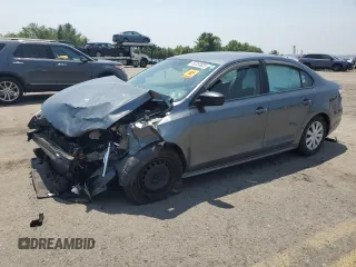 2013 Volkswagen Jetta S with VIN 3VW1K7AJ5DM309056, listed as a Copart auction lot 60353835 with Not provided miles and Salvage title. Bid and sale history available at DreamBid. Image 1.