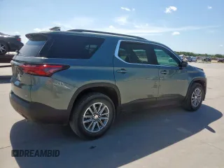 2023 Chevrolet Traverse LT Cloth with VIN 1GNERGKW6PJ235939, listed as a Copart auction lot 62305255 with 26,396 mi miles and Clean title. Bid and sale history available at DreamBid. Image 3.