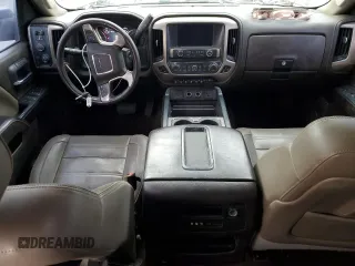 2015 GMC Sierra 2500HD available WiFi Denali with VIN 1GT120E86FF625876, listed as a Copart auction lot 45034795 with 134,185 mi miles and Salvage Title. Bid and sale history available at carsss.com. Image 8.