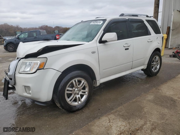 2009 Mercury Mariner Premier with VIN 4M2CU87G79KJ03236, listed as a Copart auction lot 84059324 with 130,335 mi miles and Salvage Title. Bid and sale history available at carsss.com. Image 1.