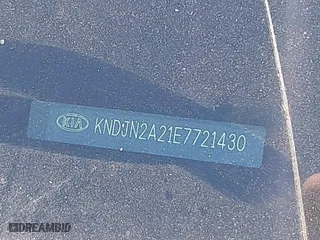 2014 Kia Soul with VIN KNDJN2A21E7721430, listed as a IAAI auction lot 41657615 with 1 mi miles. Bid and sale history available at carsss.com. Image 16.