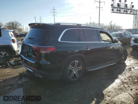 2021 Mercedes-Benz GLS 450 with VIN 4JGFF5KE2MA465292, listed as a Copart auction lot 45435094 with Not Provided miles and . Bid and sale history available at DreamBid. Image 3.
