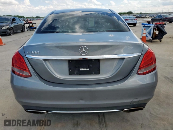 2015 Mercedes-Benz C 300 with VIN 55SWF4JB9FU078768, listed as a Copart auction lot 54538215 with 203,498 mi miles and Clean Title. Bid and sale history available at carsss.com. Image 6.
