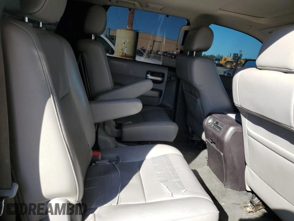 2014 Toyota Sequoia Limited with VIN 5TDKY5G17ES053201, listed as a Copart auction lot 76120664 with 0 mi miles and Salvage Title. Bid and sale history available at carsss.com. Image 10.