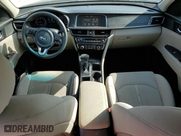 2018 Kia Optima S with VIN 5XXGT4L34JG229767, listed as a Copart auction lot 57429905 with 68,531 mi miles and Salvage title. Bid and sale history available at DreamBid. Image 8.
