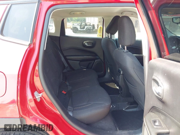 2018 Jeep Compass Sport with VIN 3C4NJCABXJT308768, listed as a IAAI auction lot 42420499 with 84,285 mi miles and . Bid and sale history available at DreamBid. Image 8.