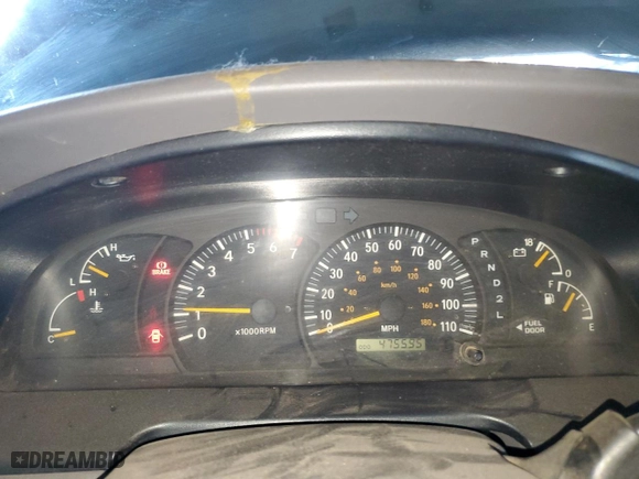 2002 Toyota Tundra SR5 with VIN 5TBRT34192S234830, listed as a Copart auction lot 50064225 with 475,595 mi miles and Salvage Title. Bid and sale history available at carsss.com. Image 9.