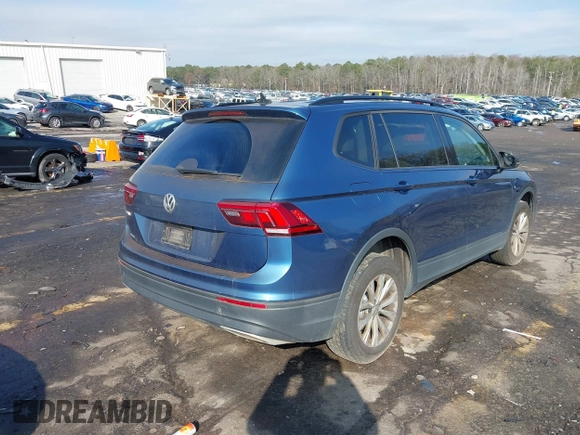 2020 Volkswagen Tiguan S with VIN 3VV1B7AXXLM002683, listed as a IAAI auction lot 41533012 with 108,257 mi miles and . Bid and sale history available at DreamBid. Image 4.