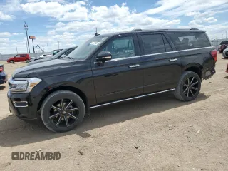 2023 Ford Expedition Max Limited with VIN 1FMJK2A82PEA63950, listed as a Copart auction lot 55773495 with 33,588 mi miles and Salvage title. Bid and sale history available at DreamBid. Image 1.