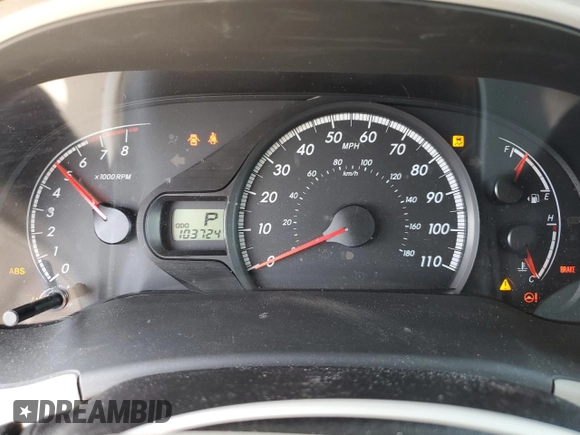 2014 Toyota Sienna LE AAS with VIN 5TDKK3DC1ES504232, listed as a Copart auction lot 54169005 with 103,724 mi miles and Salvage Title. Bid and sale history available at DreamBid. Image 9.