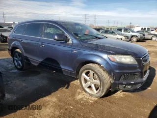 2013 Audi Q7 3.0T S line Prestige with VIN WA1DGAFE2DD008566, listed as a Copart auction lot 42551505 with 96,417 mi miles and Clean Title. Bid and sale history available at carsss.com. Image 4.