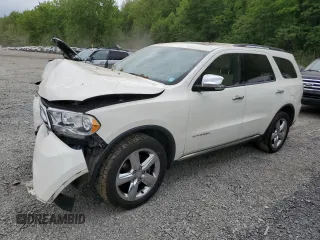 2012 Dodge Durango Citadel z VIN 1C4RDJEG9CC330746, wystawiony jako Copart lot #57567385 z przebiegiem 146 921 mil mil oraz Szkoda całkowita • Salvage title. Historia ofert i sprzedaży dostępna na DreamBid. Obrazek 1.