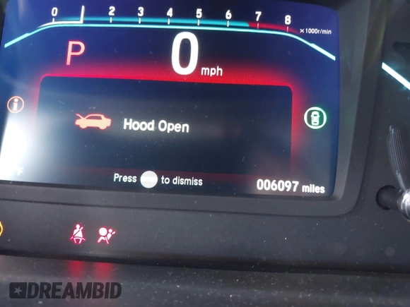 2024 Honda Odyssey EX-L with VIN 5FNRL6H65RB007535, listed as a IAAI auction lot 40602982 with 6,097 mi miles and . Bid and sale history available at DreamBid. Image 15.