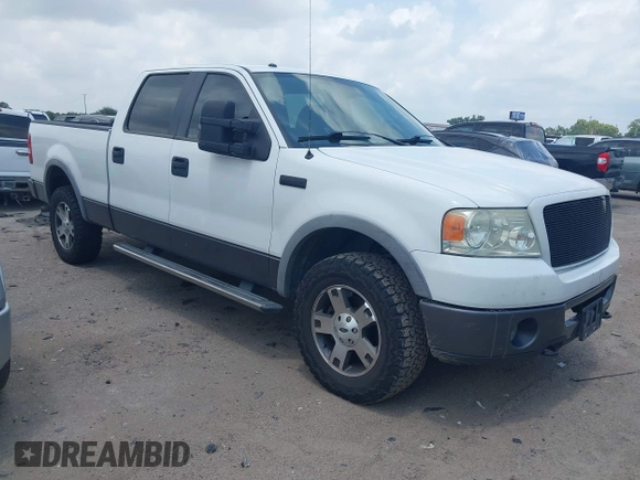 2006 Ford F-150 XLT with VIN 1FTPW14V46FB54788, listed as a IAAI auction lot 42171757 with 189,005 mi miles and . Bid and sale history available at carsss.com. Image 1.