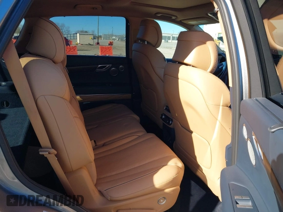2023 Genesis GV80 with VIN KMUHCESC6PU128600, listed as a IAAI auction lot 41179553 with 33,225 mi miles and . Bid and sale history available at DreamBid. Image 8.