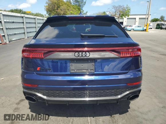 2022 Audi RS Q8 z VIN WU1ARBF19ND008770, wystawiony jako Copart lot #55914865 z przebiegiem 16 393 mil mil oraz Szkoda całkowita • Salvage title. Historia ofert i sprzedaży dostępna na DreamBid. Obrazek 6.