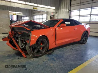 2020 Chevrolet Camaro 1LT with VIN 1G1FB3DX4L0145505, listed as a Copart auction lot 41335665 with 48,739 mi miles and Salvage Title. Bid and sale history available at carsss.com. Image 1.