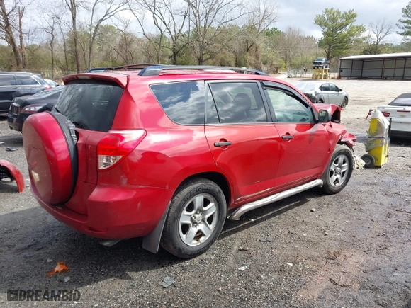 2007 Toyota RAV4 with VIN JTMZD33VX75072311, listed as a IAAI auction lot 41733832 with 109,302 mi miles. Bid and sale history available at carsss.com. Image 4.