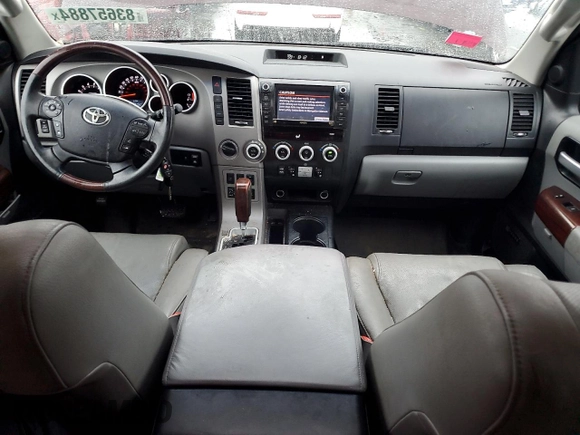 2012 Toyota Sequoia Platinum with VIN 5TDDY5G13CS071376, listed as a Copart auction lot 83657884 with 227,693 mi miles and Salvage Title. Bid and sale history available at carsss.com. Image 8.