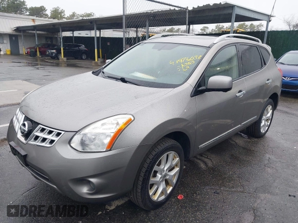 2012 Nissan Rogue SV with VIN JN8AS5MV7CW418322, listed as a IAAI auction lot 41976032 with 157,603 mi miles. Bid and sale history available at carsss.com. Image 2.