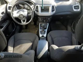 2020 Jeep Compass Sport with VIN 3C4NJDABXLT101046, listed as a Copart auction lot 46735745 with 109,059 mi miles and Salvage Title. Bid and sale history available at carsss.com. Image 8.