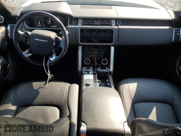 2018 Land Rover Range Rover HSE with VIN SALGS2RK6JA505795, listed as a Copart auction lot 65887004 with 24,926 mi miles and Salvage title. Bid and sale history available at DreamBid. Image 8.