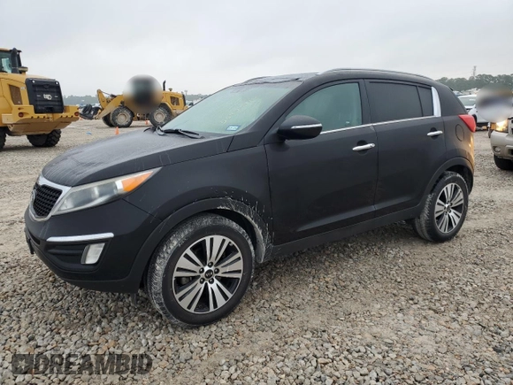 2014 Kia Sportage EX with VIN KNDPC3AC3E7604222, listed as a Copart auction lot 50905415 with 129,385 mi miles and Clean title. Bid and sale history available at DreamBid. Image 1.