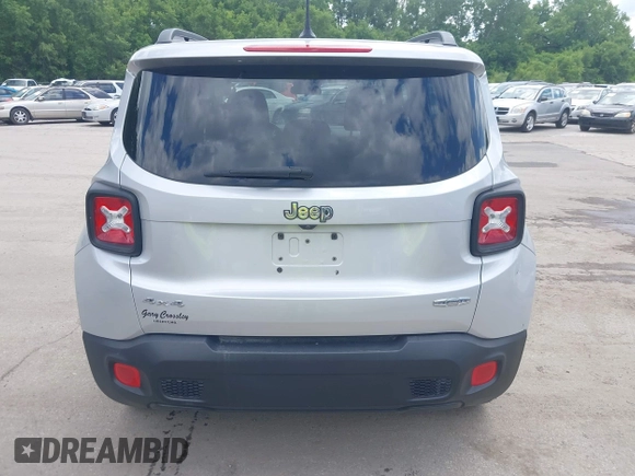 2017 Jeep Renegade Latitude with VIN ZACCJBBB6HPF68571, listed as a IAAI auction lot 42310442 with 66,419 mi miles and . Bid and sale history available at DreamBid. Image 17.