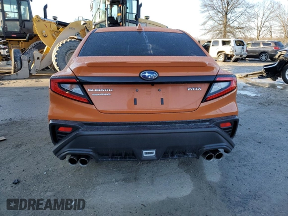2022 Subaru WRX Limited with VIN JF1VBAL61N9017890, listed as a Copart auction lot 45229045 with 19,608 mi miles and Salvage Title. Bid and sale history available at carsss.com. Image 6.