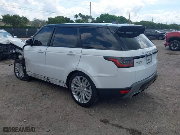 2018 Land Rover Range Rover Sport SE with VIN SALWG2RV3JA411879, listed as a IAAI auction lot 41688085 with 50,387 mi miles. Bid and sale history available at carsss.com. Image 3.