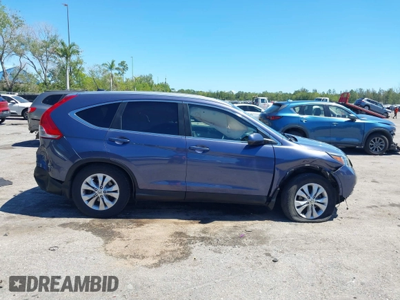 2012 Honda CR-V EX-L with VIN 5J6RM4H76CL017337, listed as a IAAI auction lot 41831385 with 163,033 mi miles. Bid and sale history available at carsss.com. Image 13.