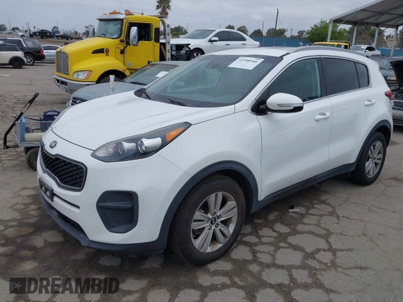 2018 Kia Sportage LX with VIN KNDPM3AC1J7413227, listed as a IAAI auction lot 42188566 with 77,897 mi miles and . Bid and sale history available at carsss.com. Image 17.